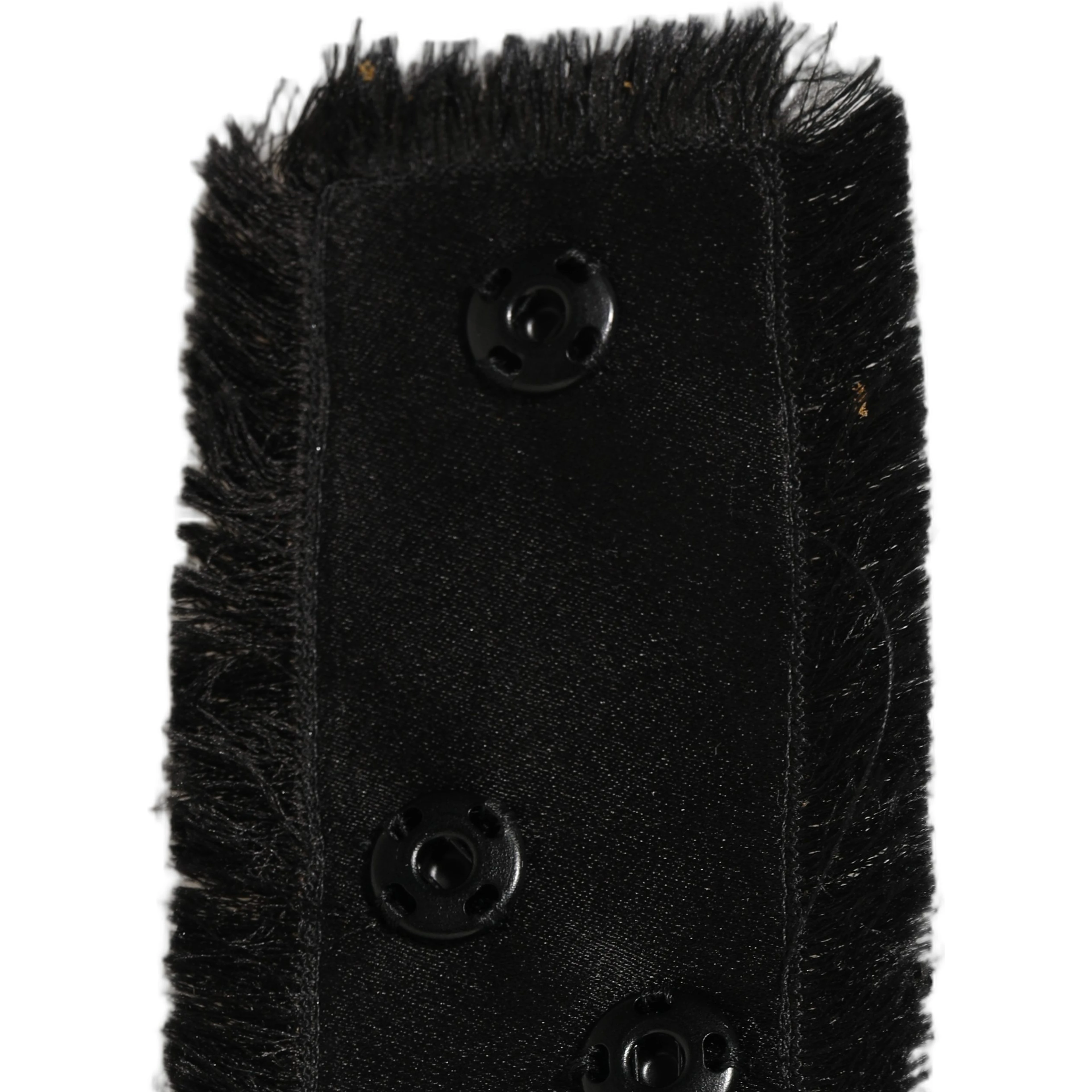 Black Velvet Wrap Around Tie Cintura Belt