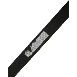 Black Classic Leather Silver Tone Buckle Belt