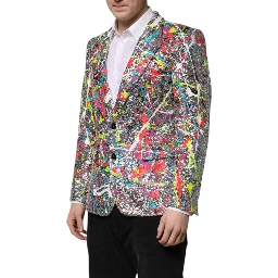 Multicolor SICILIA 2 Buttons Jacket Suit
