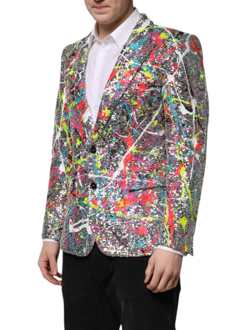 Multicolor SICILIA 2 Buttons Jacket Suit