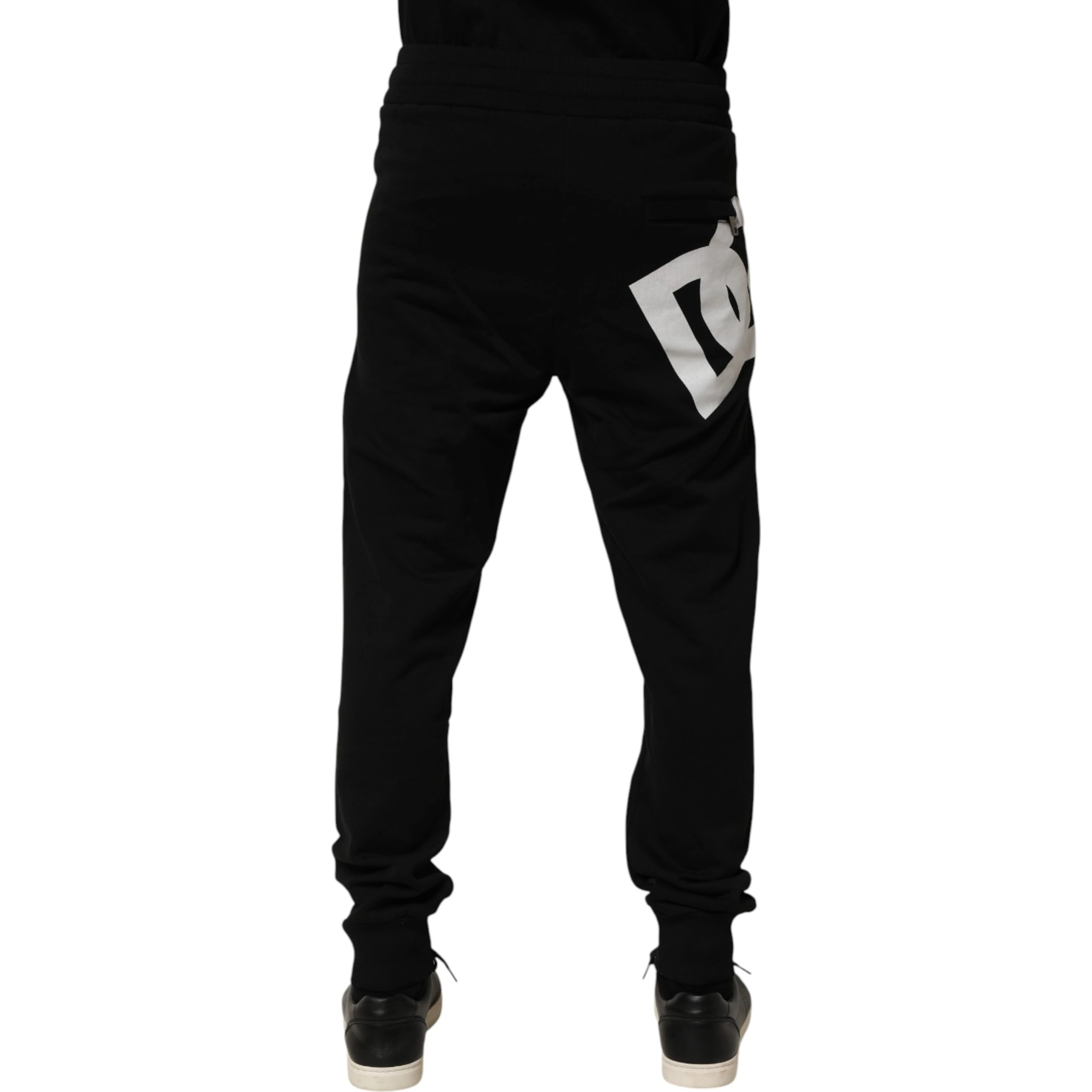 Black Cotton Jogger Men Sweatpants Pants