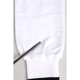 White Cotton DG Crew Neck Sweatshirt Sweater