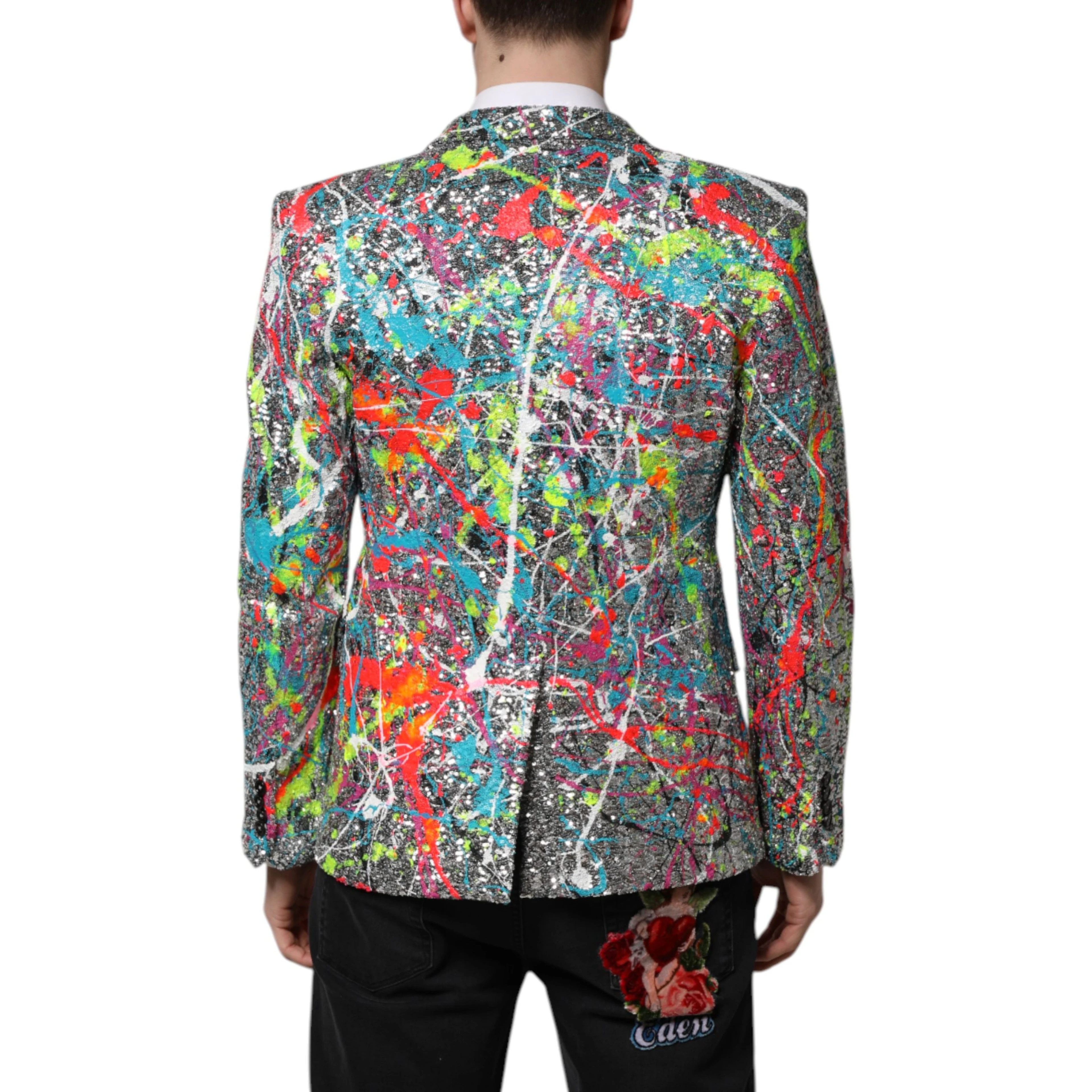 Multicolor SICILIA 2 Buttons Jacket Suit