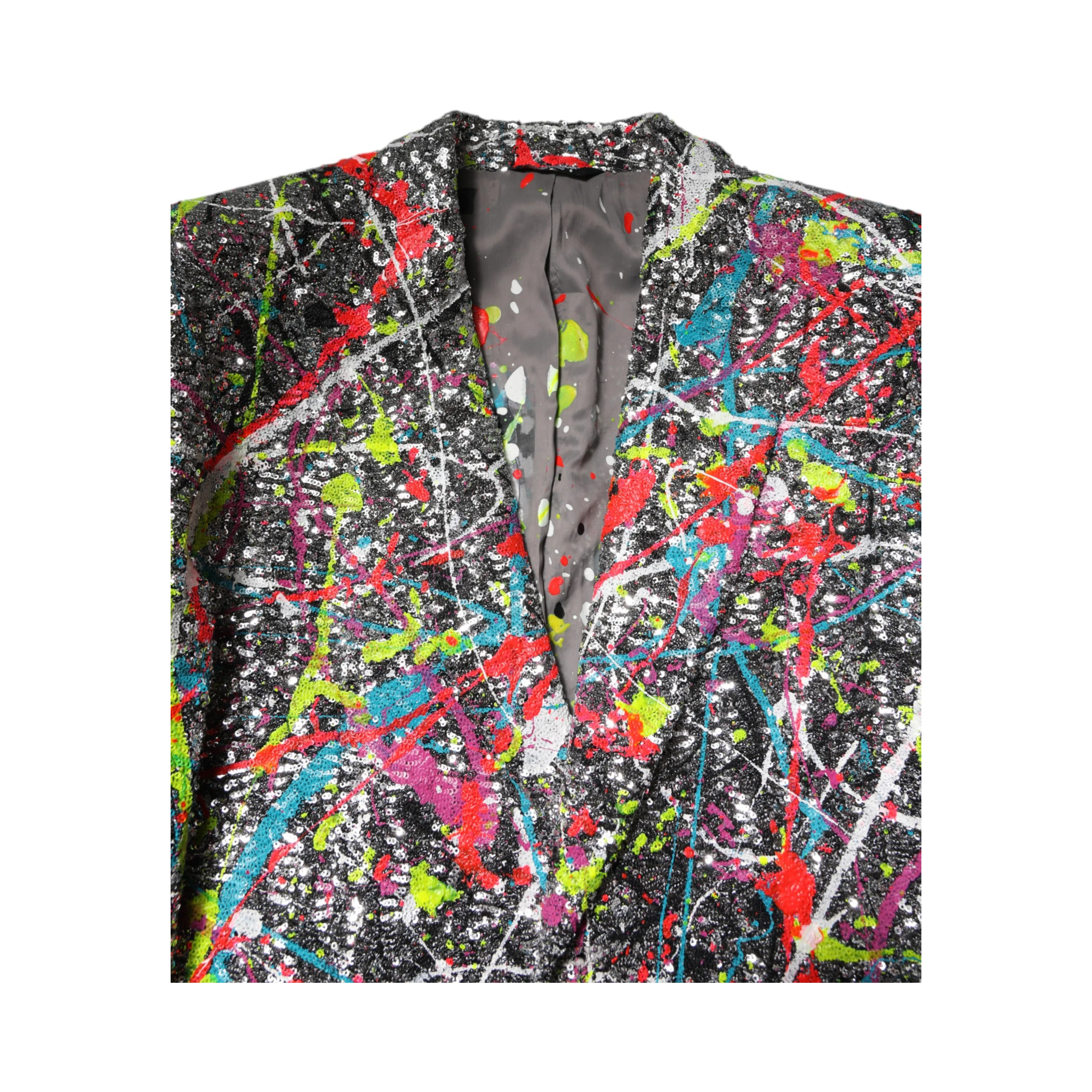 Multicolor SICILIA 2 Buttons Jacket Suit