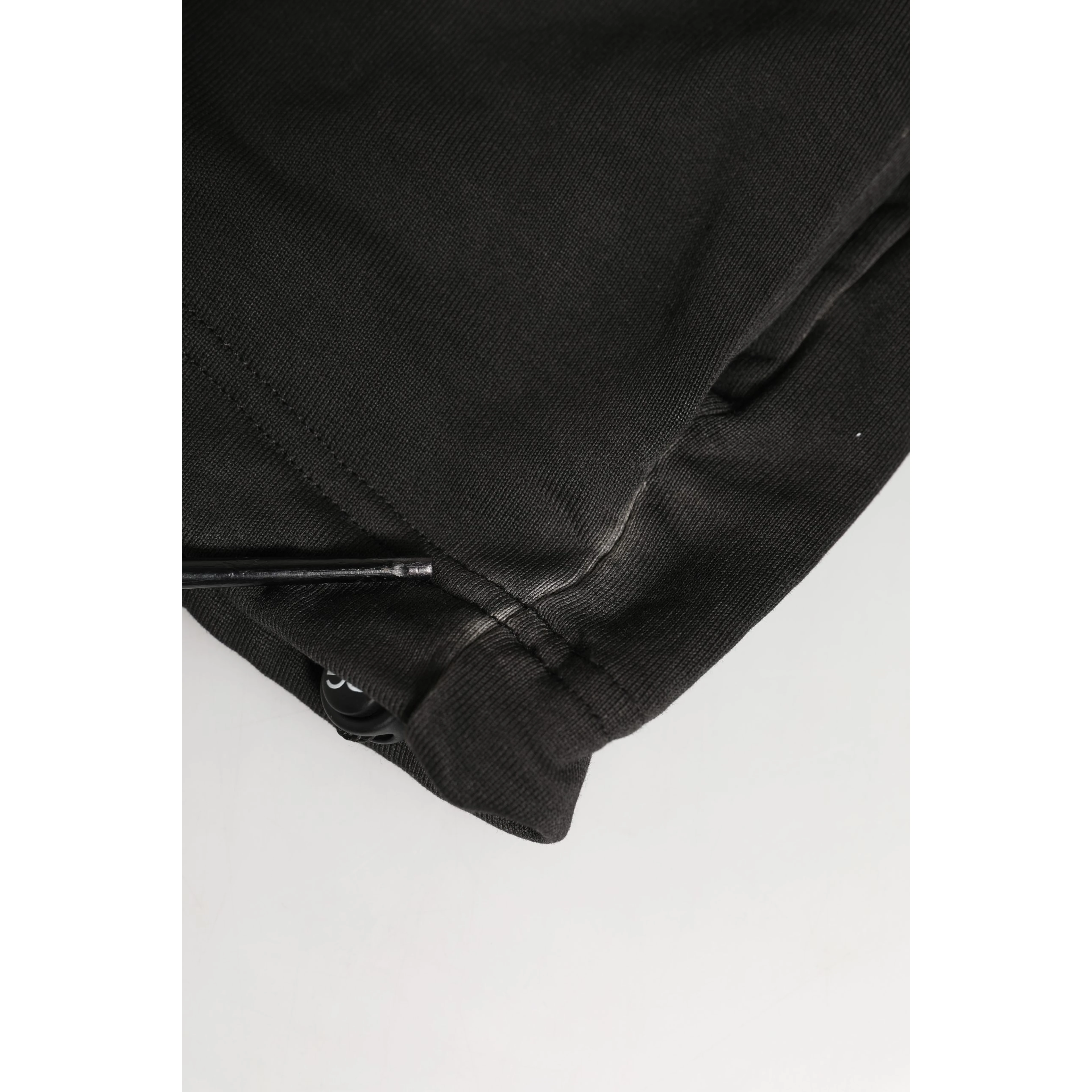 Black Cotton DG Shield Hooded Sweatshirt Sweater