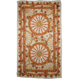 Multicolor Carretto Print Modal Shawl Scarf