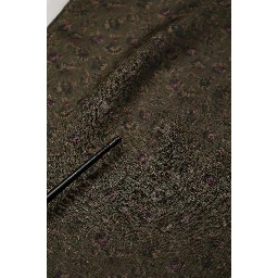 Olive Green Modal Floral Shawl Stole Scarf