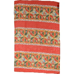 Multicolor Silk Printed Shawl Stole Scarf