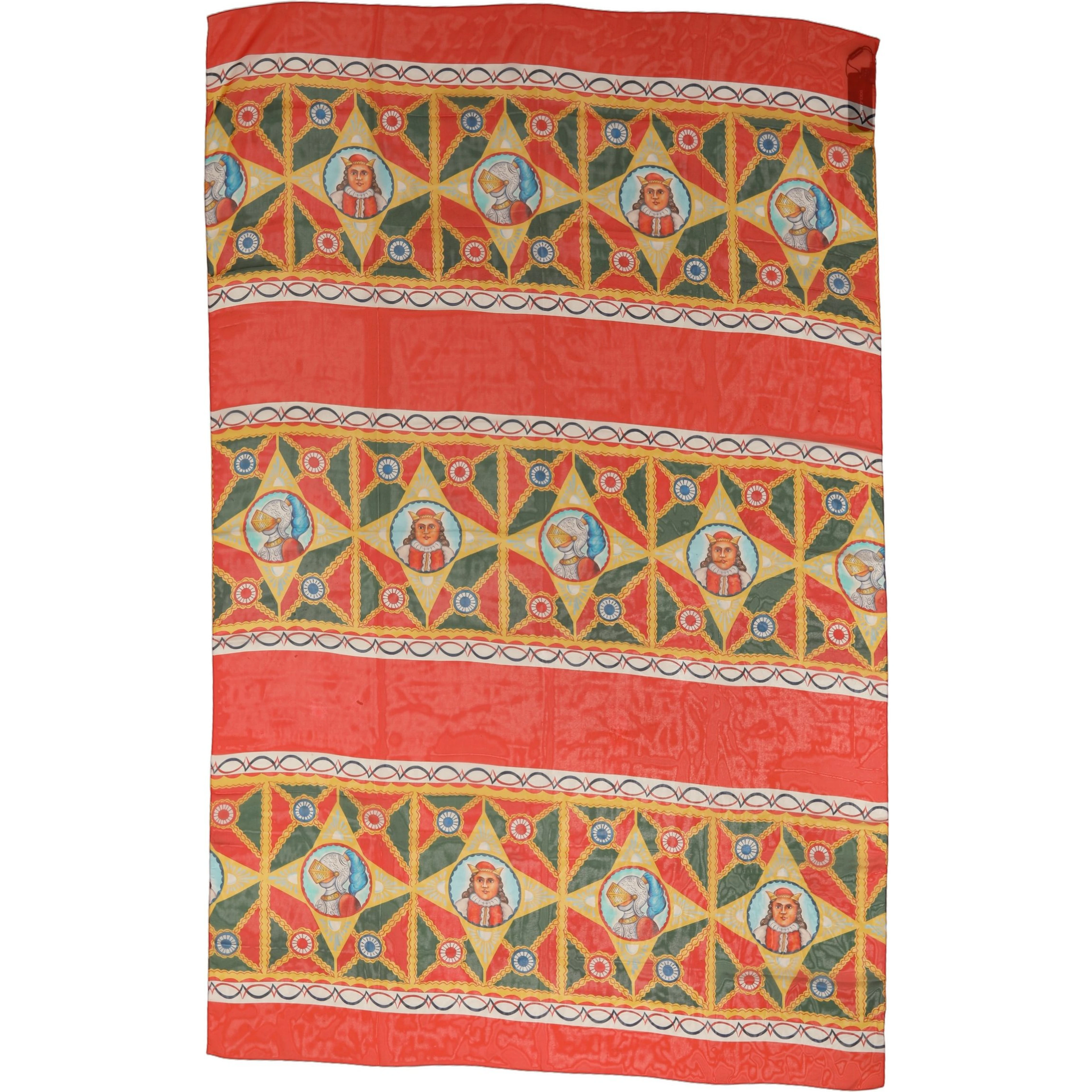 Multicolor Silk Printed Shawl Stole Scarf