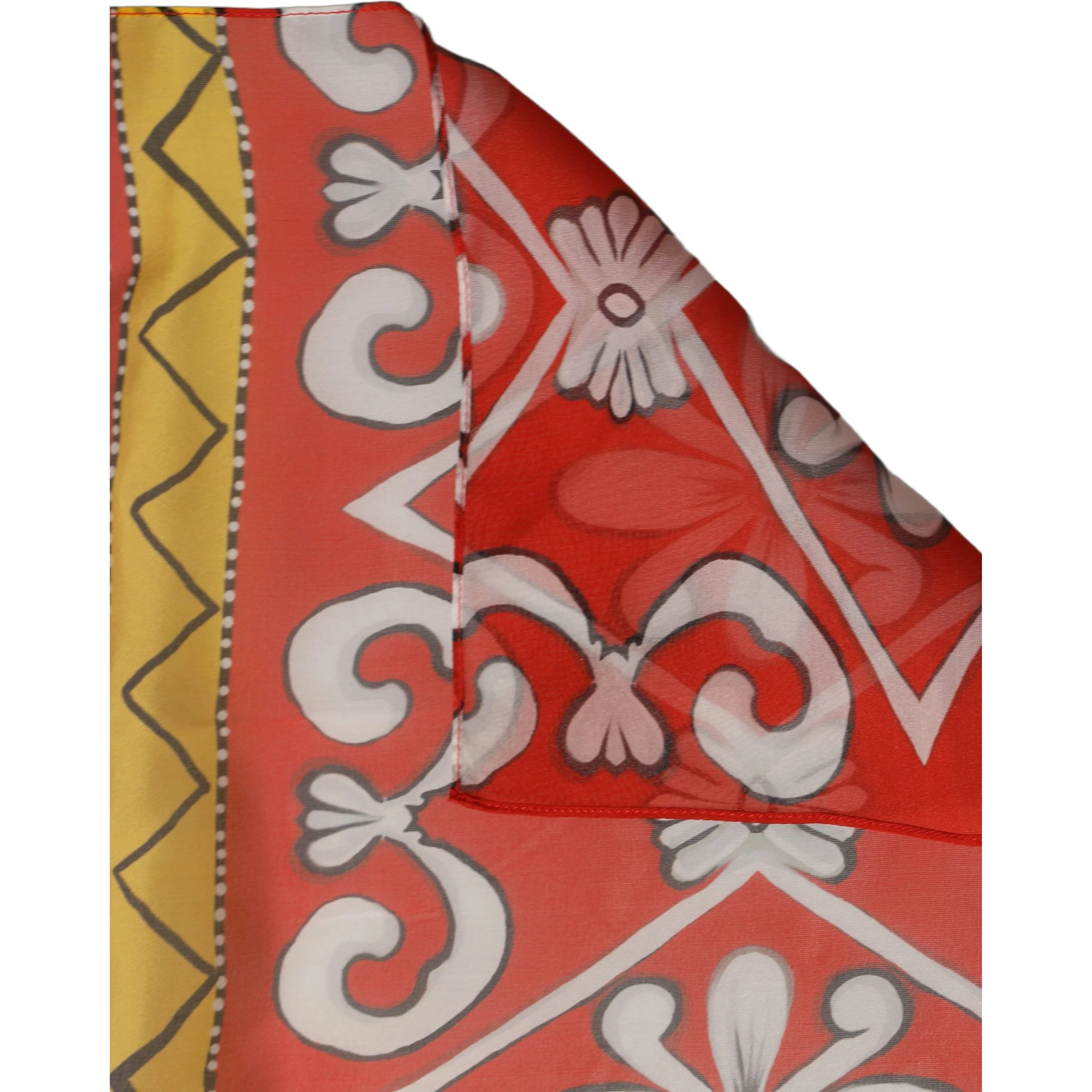 Multicolor Silk Printed Shawl Stole Scarf