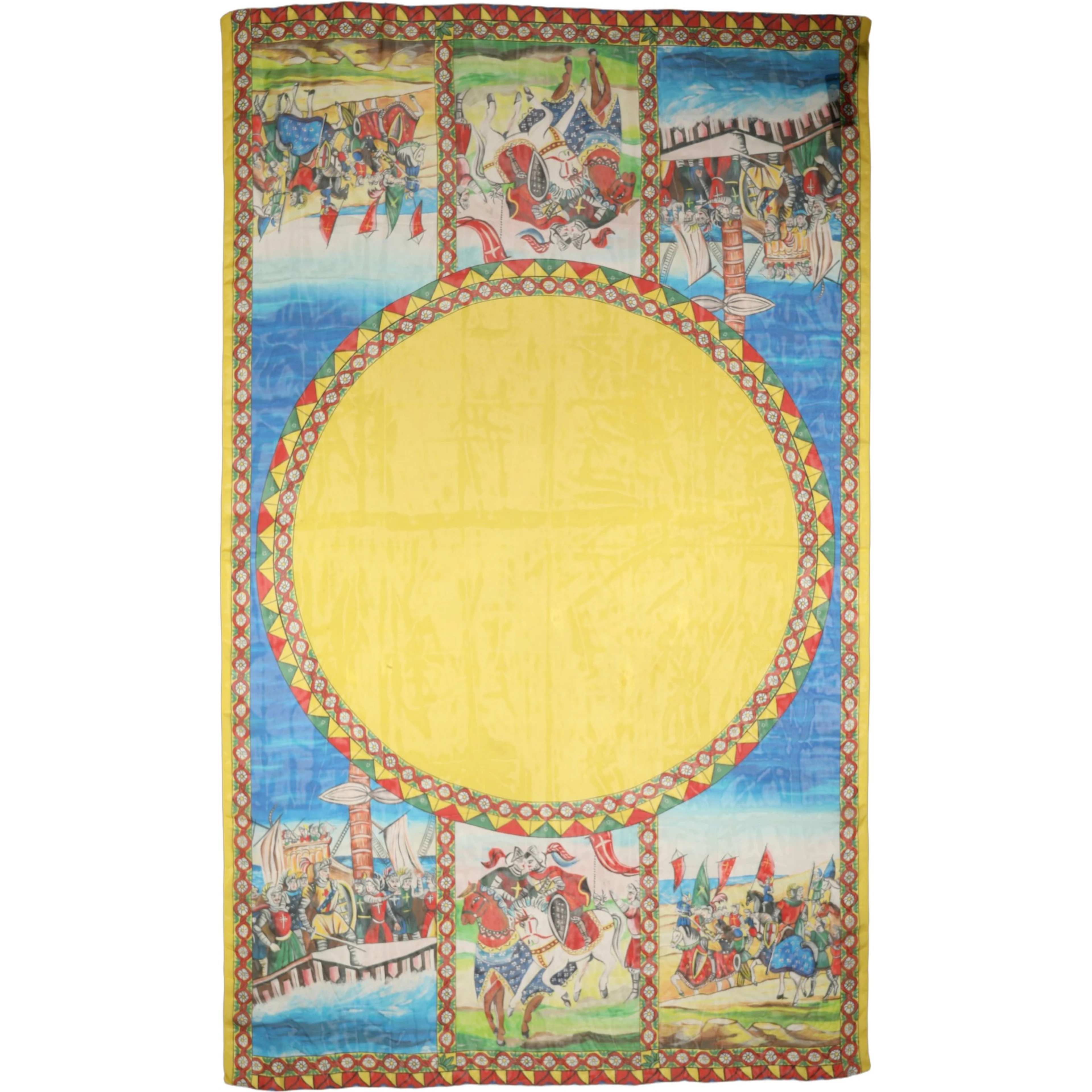 Multicolor Silk Printed Shawl Stole Scarf