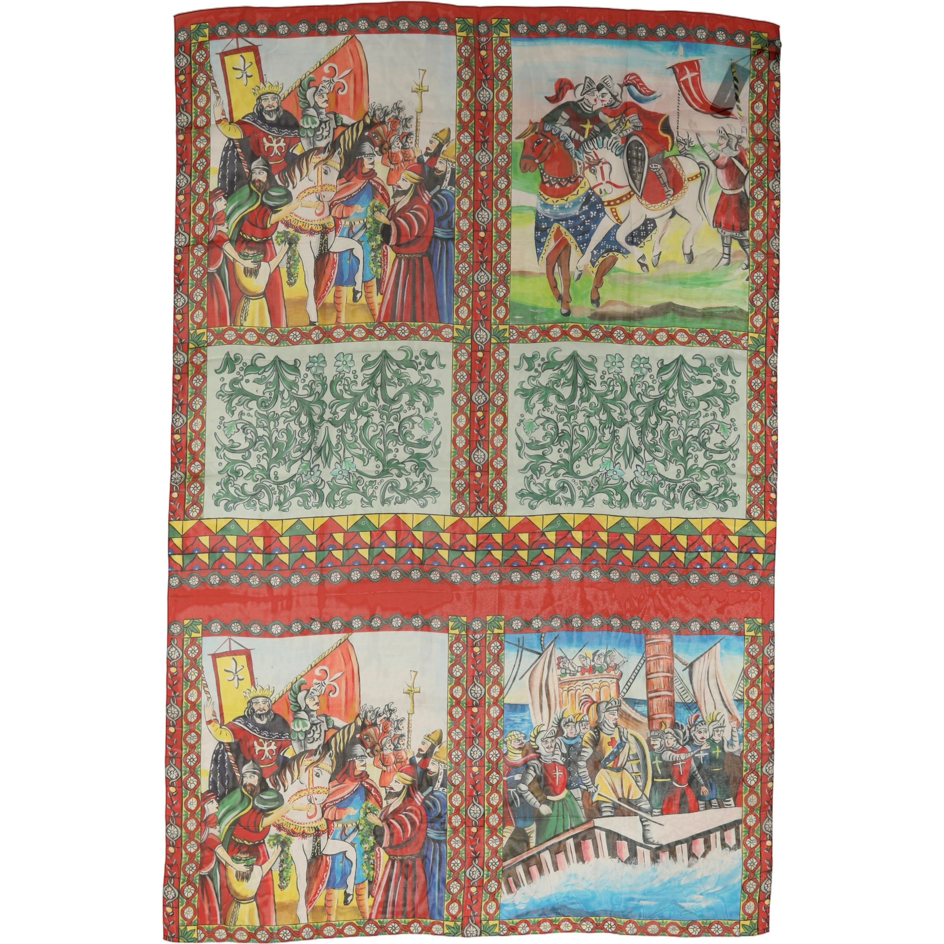 Multicolor Silk Printed Shawl Stole Scarf