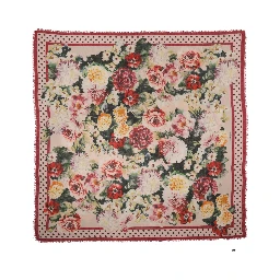 Multicolor Floral Cashmere Stole Scarf