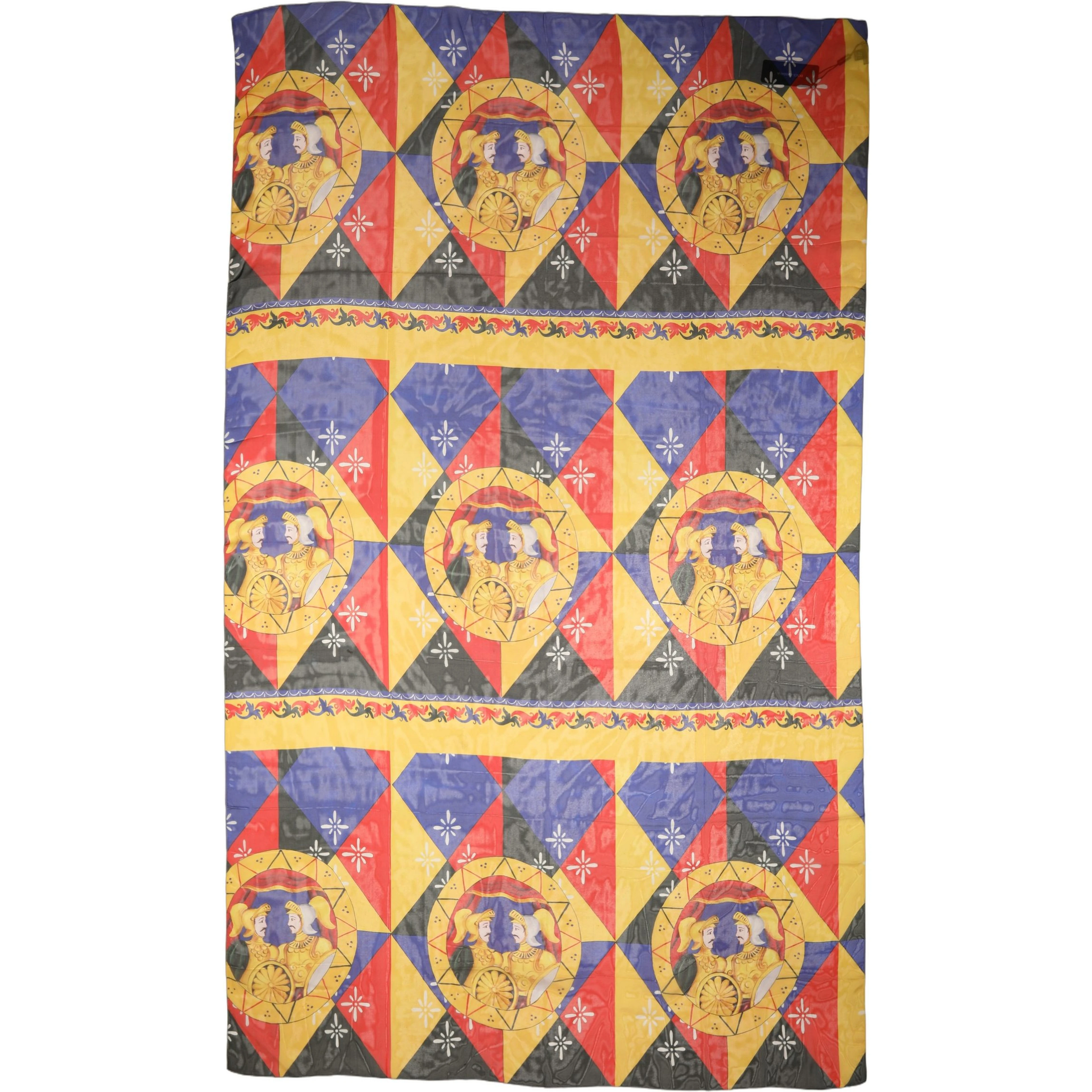 Multicolor Silk Printed Shawl Stole Scarf