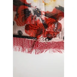 Multicolor Floral Cashmere Stole Scarf