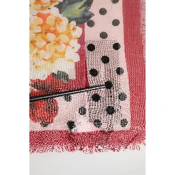 Multicolor Floral Cashmere Stole Scarf
