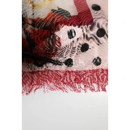Multicolor Floral Cashmere Stole Scarf