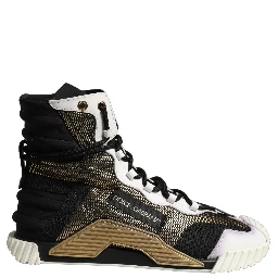 Black Gold NS1 High Top Sneakers Shoes