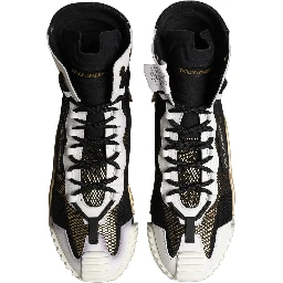 Black Gold NS1 High Top Sneakers Shoes