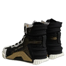 Black Gold NS1 High Top Sneakers Shoes