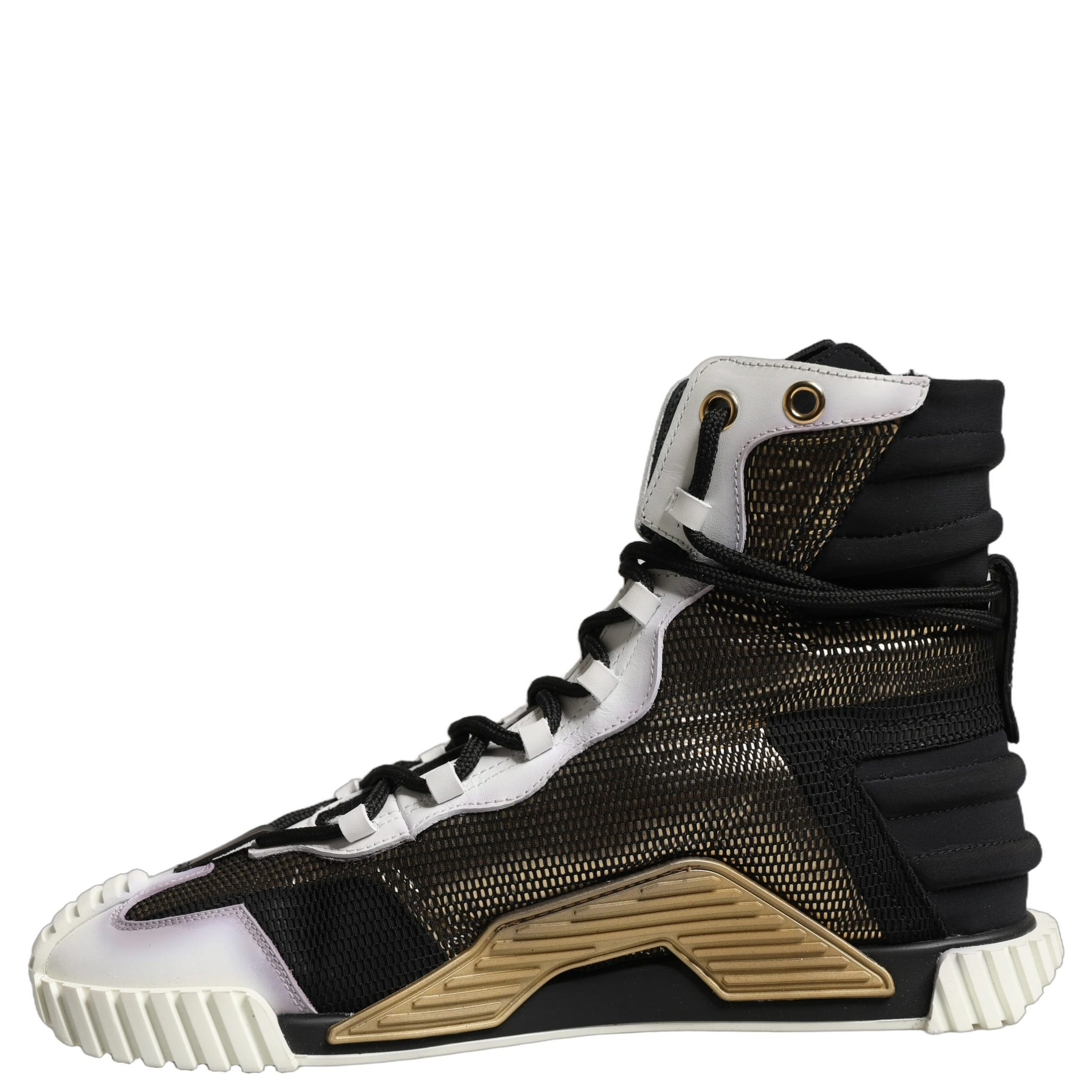 Black Gold NS1 High Top Sneakers Shoes