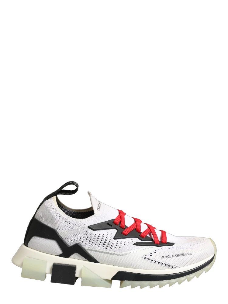 White SORRENTO Sport Stretch Sneakers Shoes