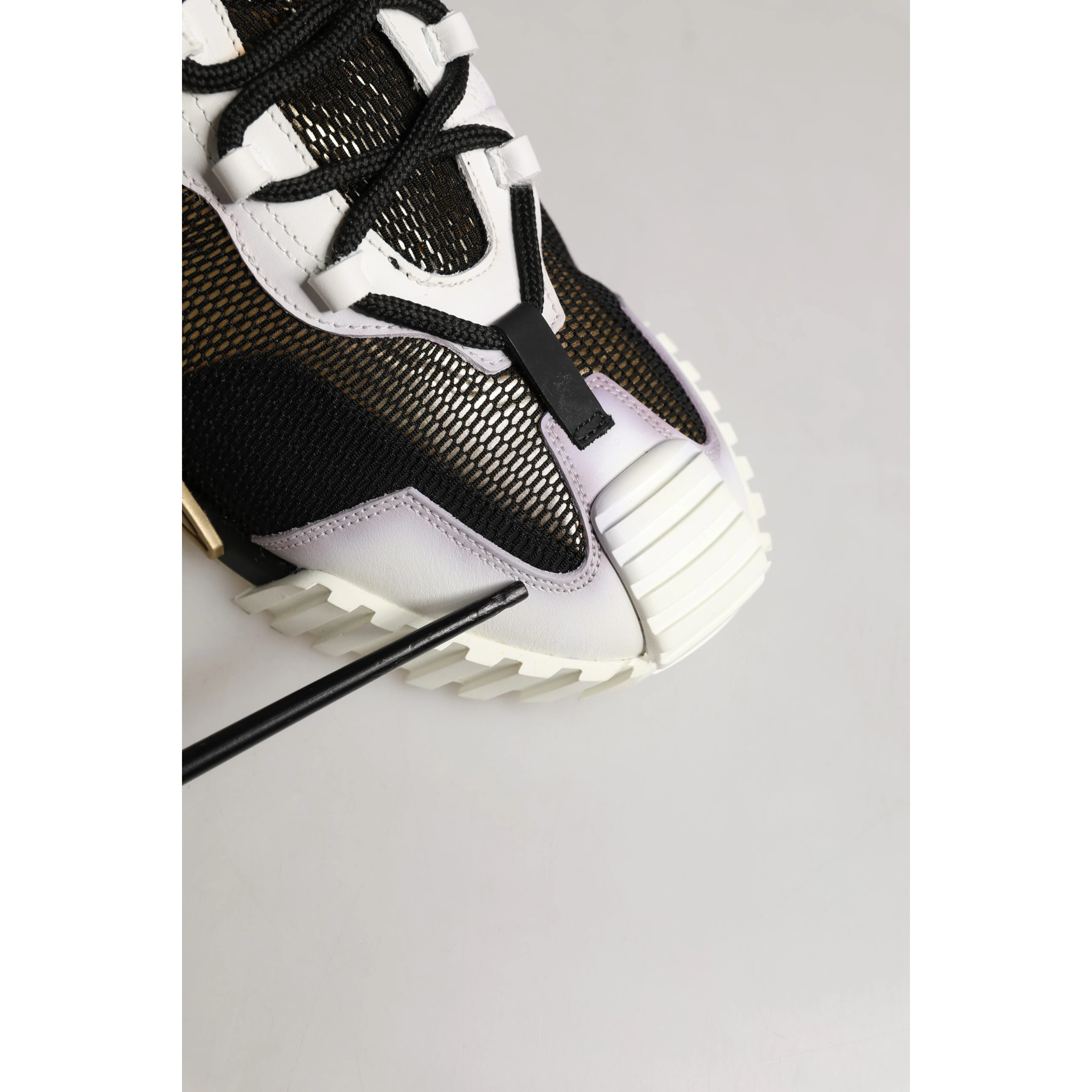 Black Gold NS1 High Top Sneakers Shoes