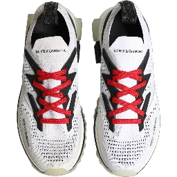 White SORRENTO Sport Stretch Sneakers Shoes