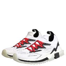 White SORRENTO Sport Stretch Sneakers Shoes