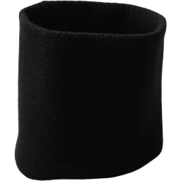 Men Black Cashmere Knitted Neck Warmer Scarf