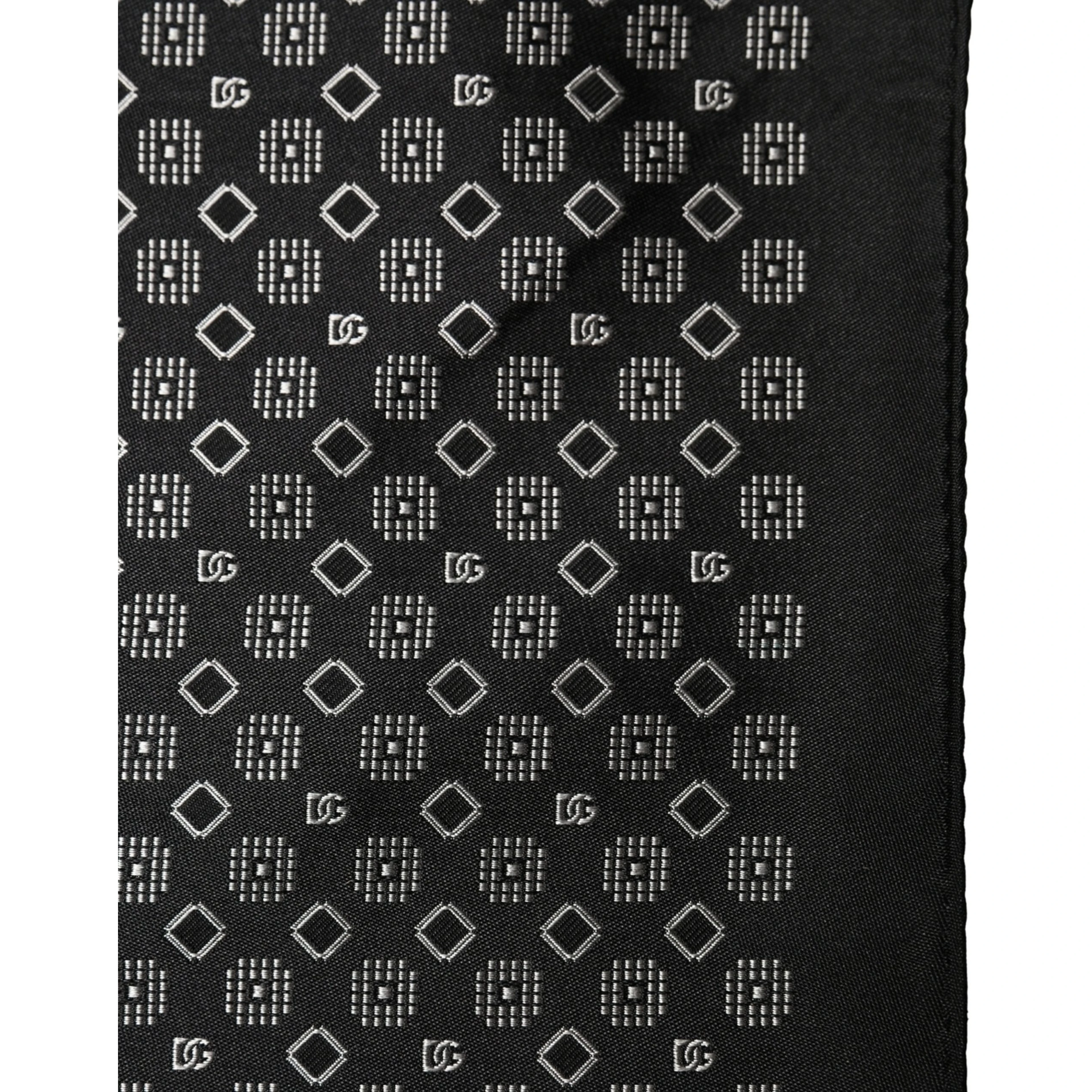 Men Black Cashmere Knitted Neck Warmer Scarf