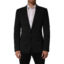 Dark Gray MARTINI Men Single Breasted Jacket