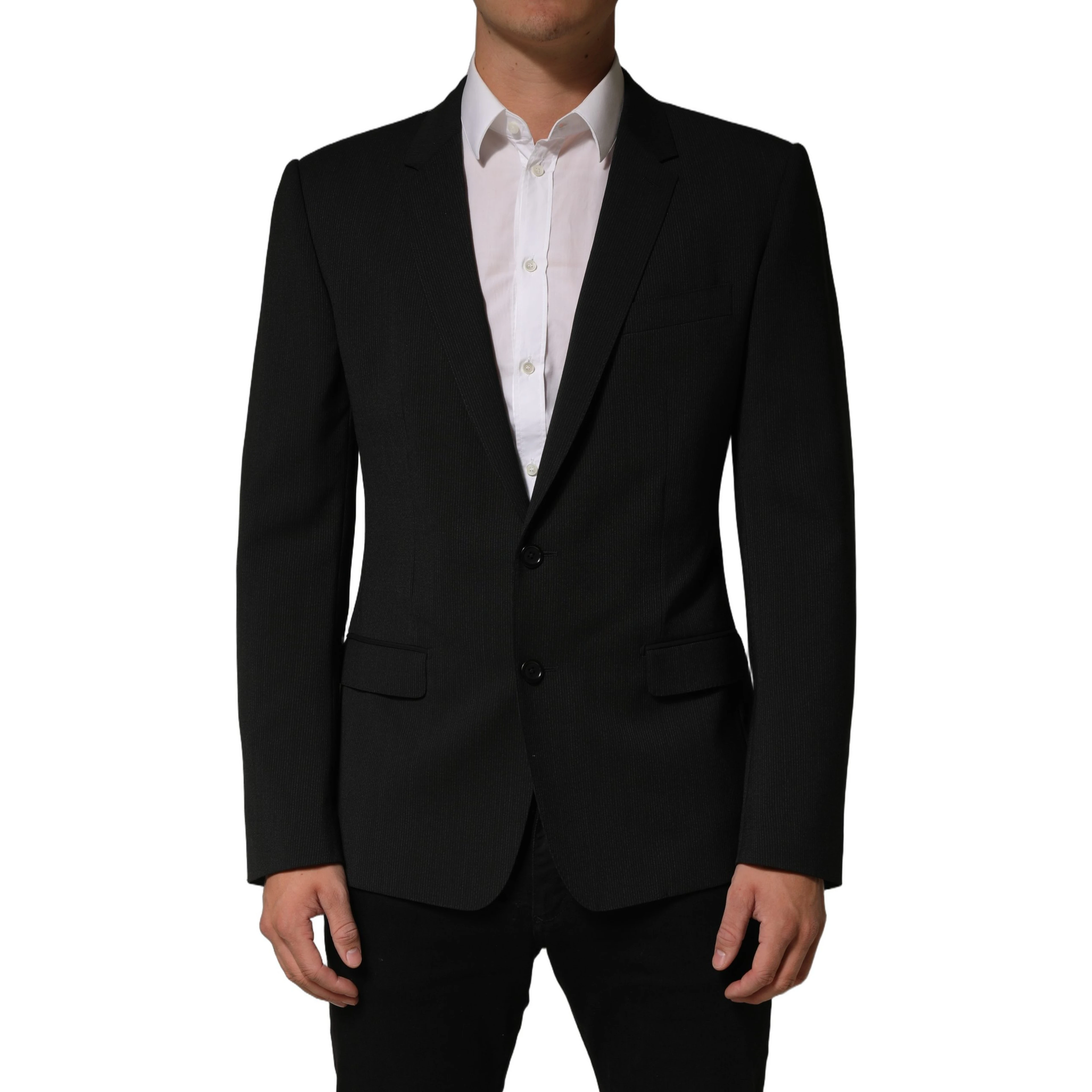 Dark Gray MARTINI Men Single Breasted Jacket