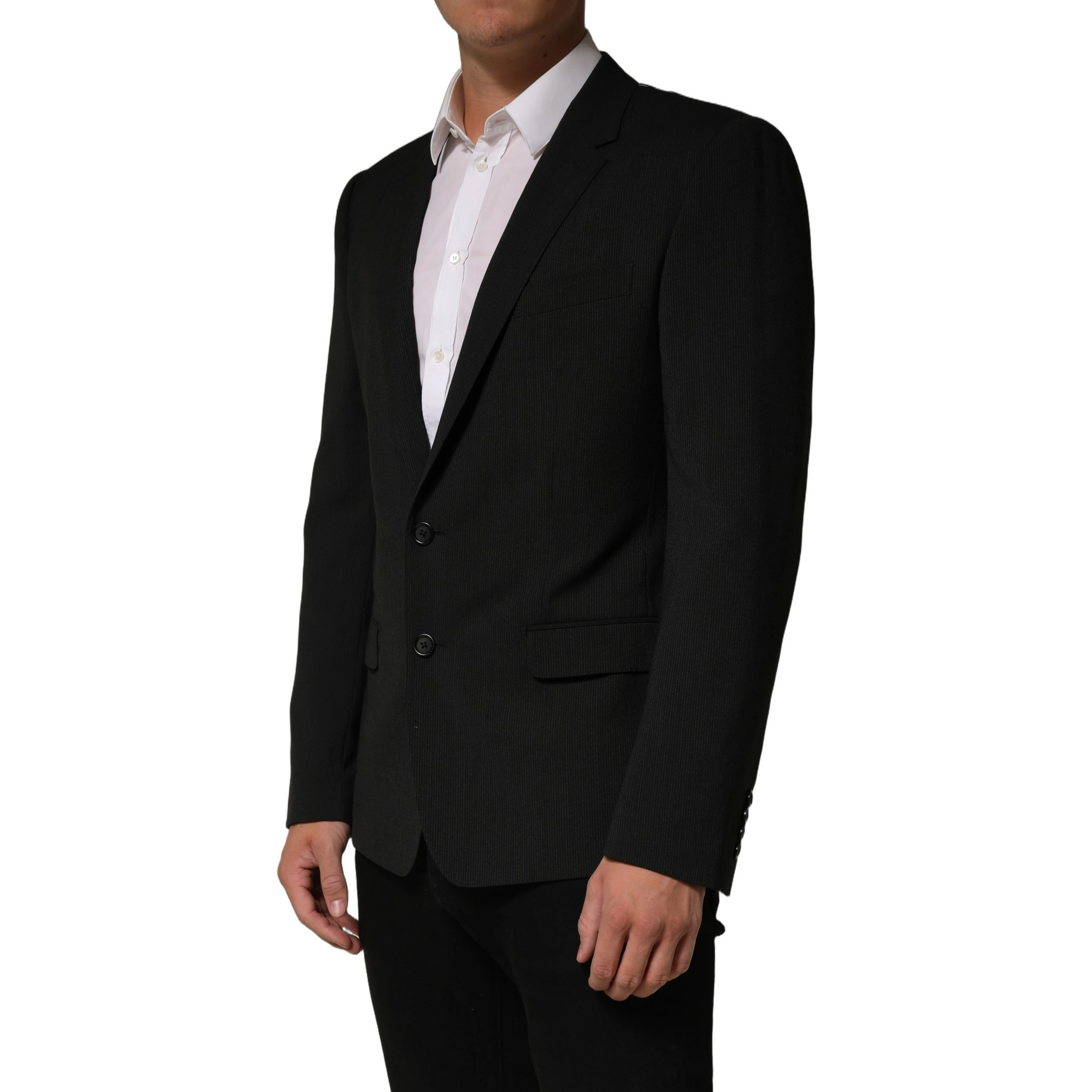 Dark Gray MARTINI Men Single Breasted Jacket