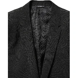 Dark Gray MARTINI Men Single Breasted Jacket