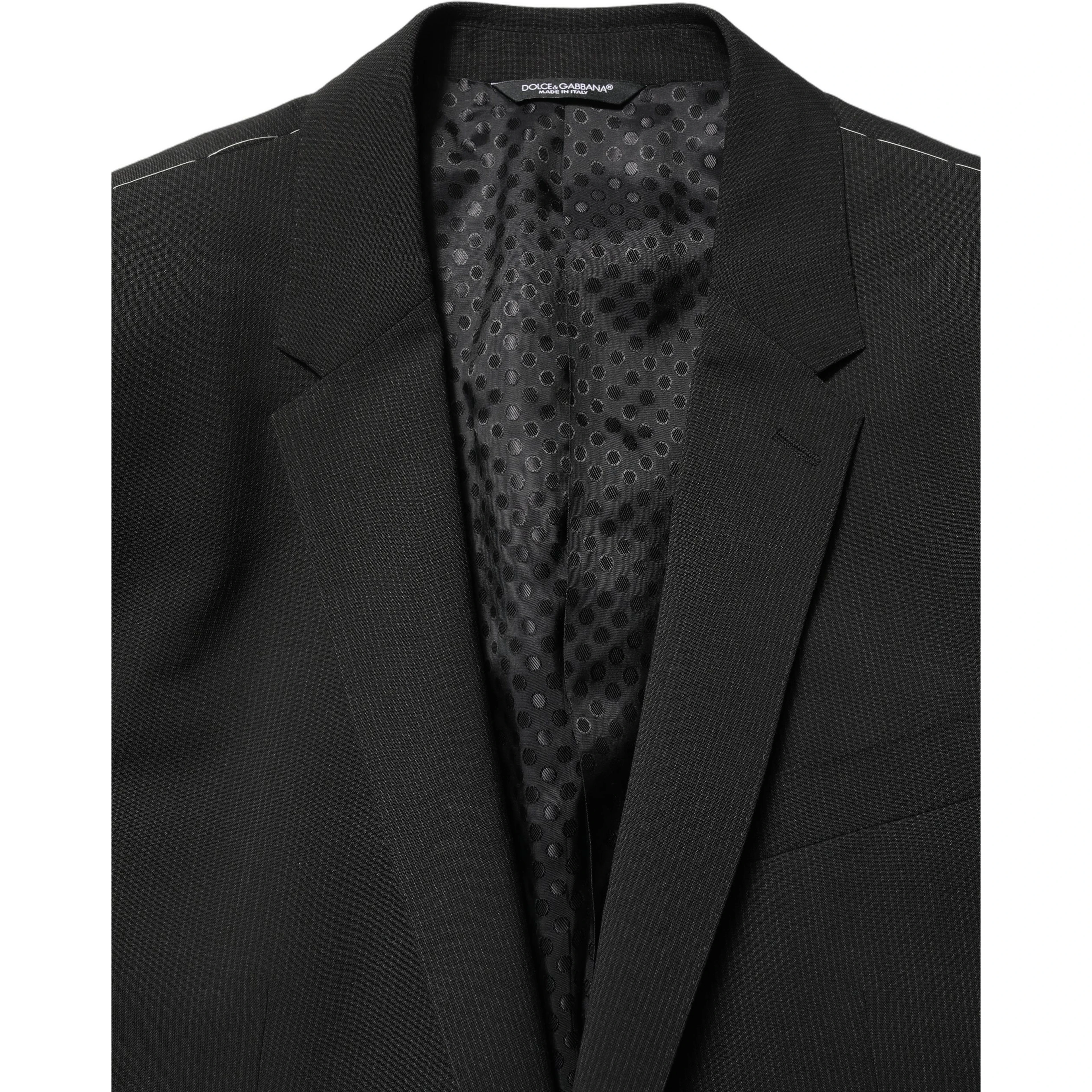 Dark Gray MARTINI Men Single Breasted Jacket