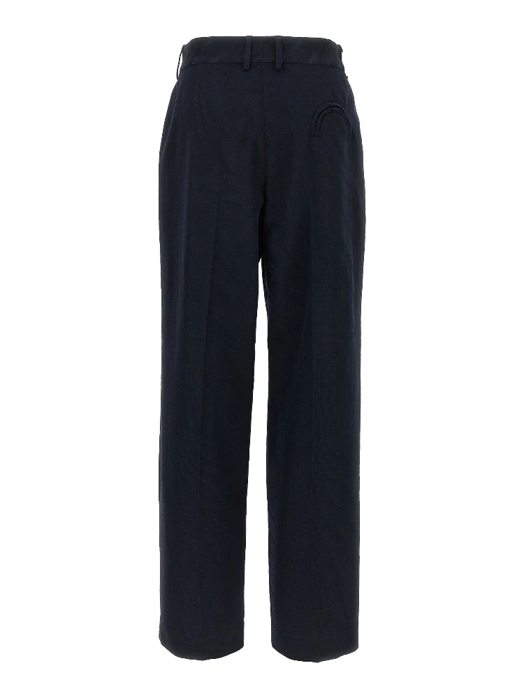 Blue Viscose Casual Pants alternative