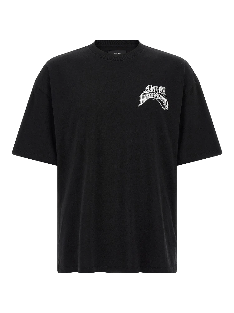 Black Cotton T-Shirt