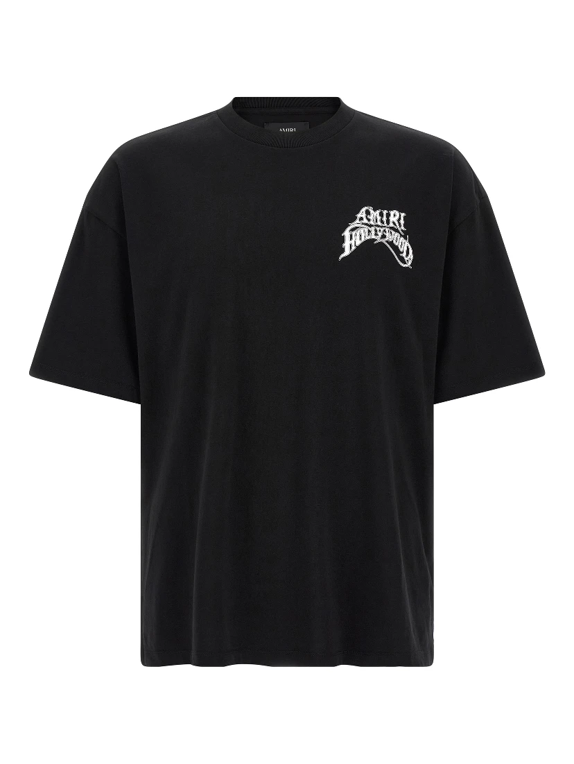 Black Cotton T-Shirt