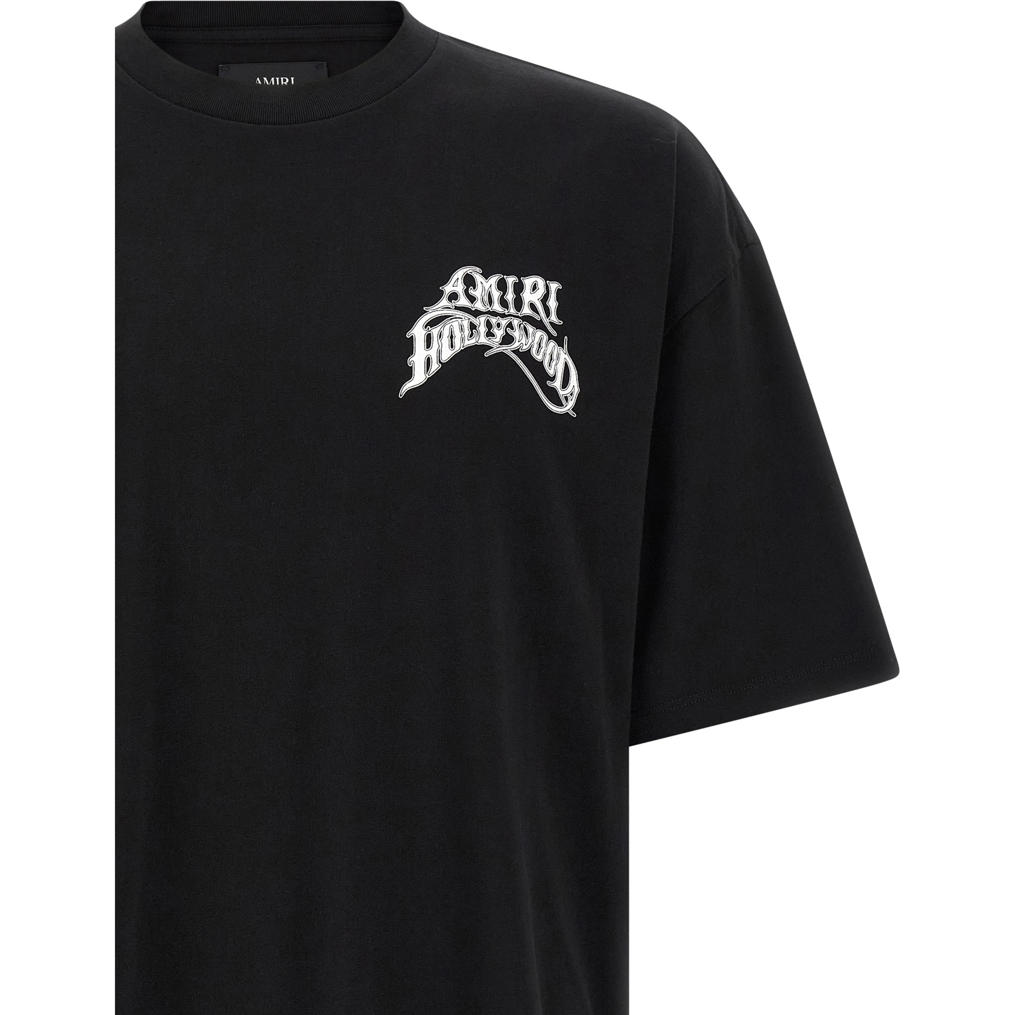 Black Cotton T-Shirt