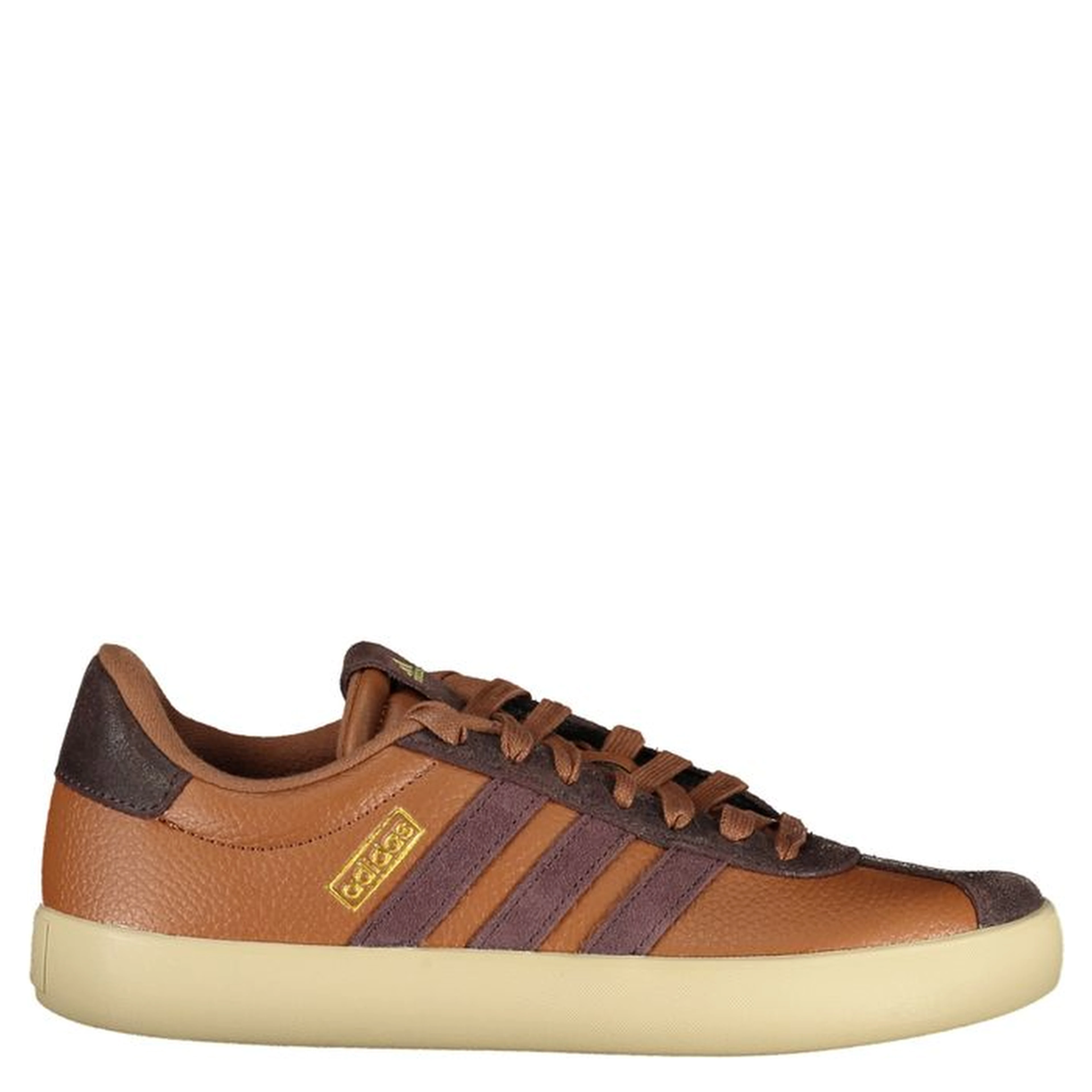 Brown Polyurethane Mens Sneaker