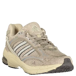 Beige Polyester Mens Sneaker
