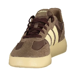 Brown Polyurethane Men's Sneaker