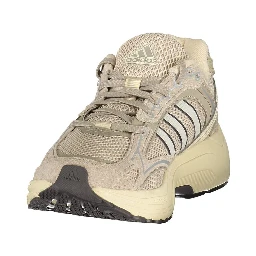 Beige Polyester Mens Sneaker