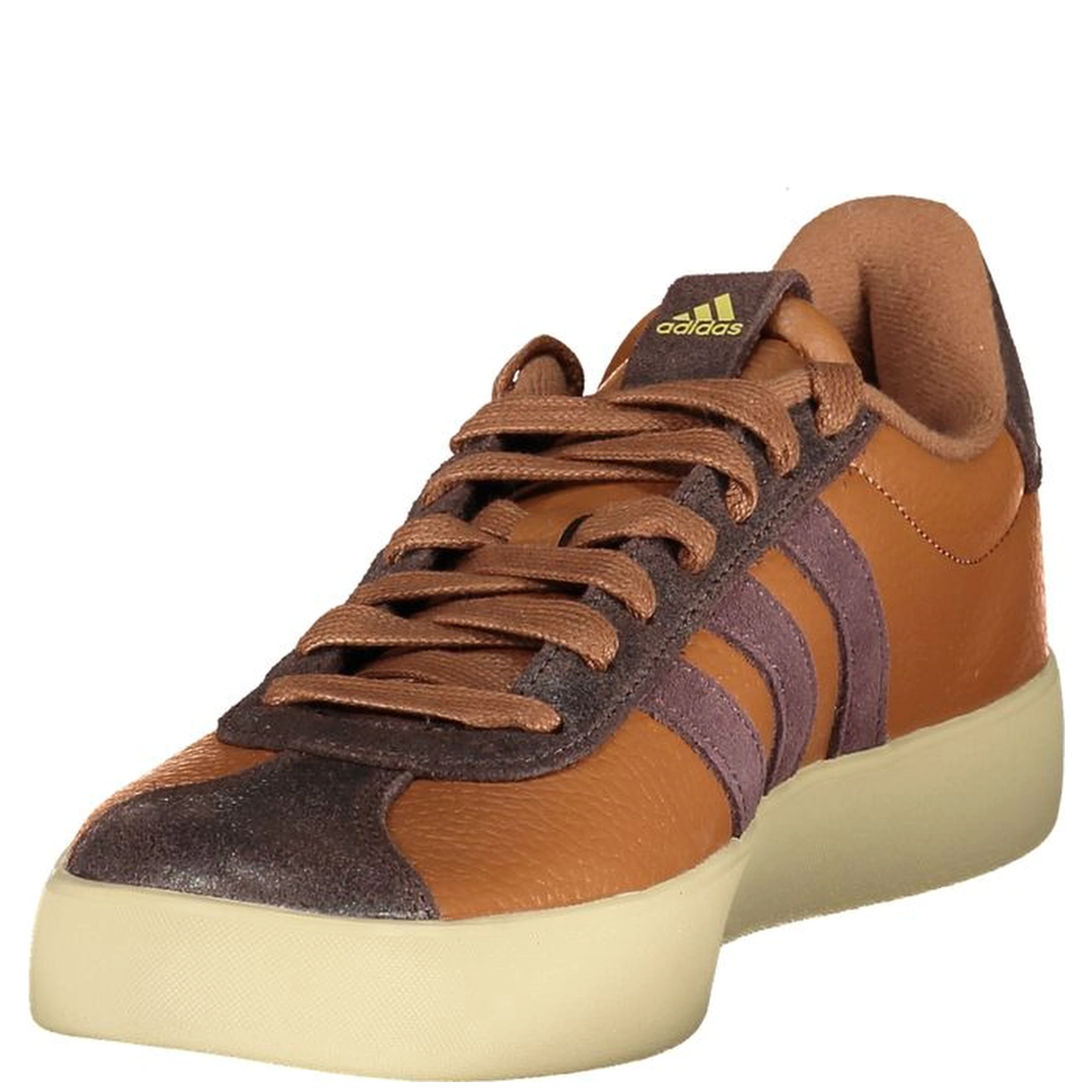 Brown Polyurethane Mens Sneaker