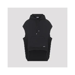 SLEEVELESS REGULAR HOODIE