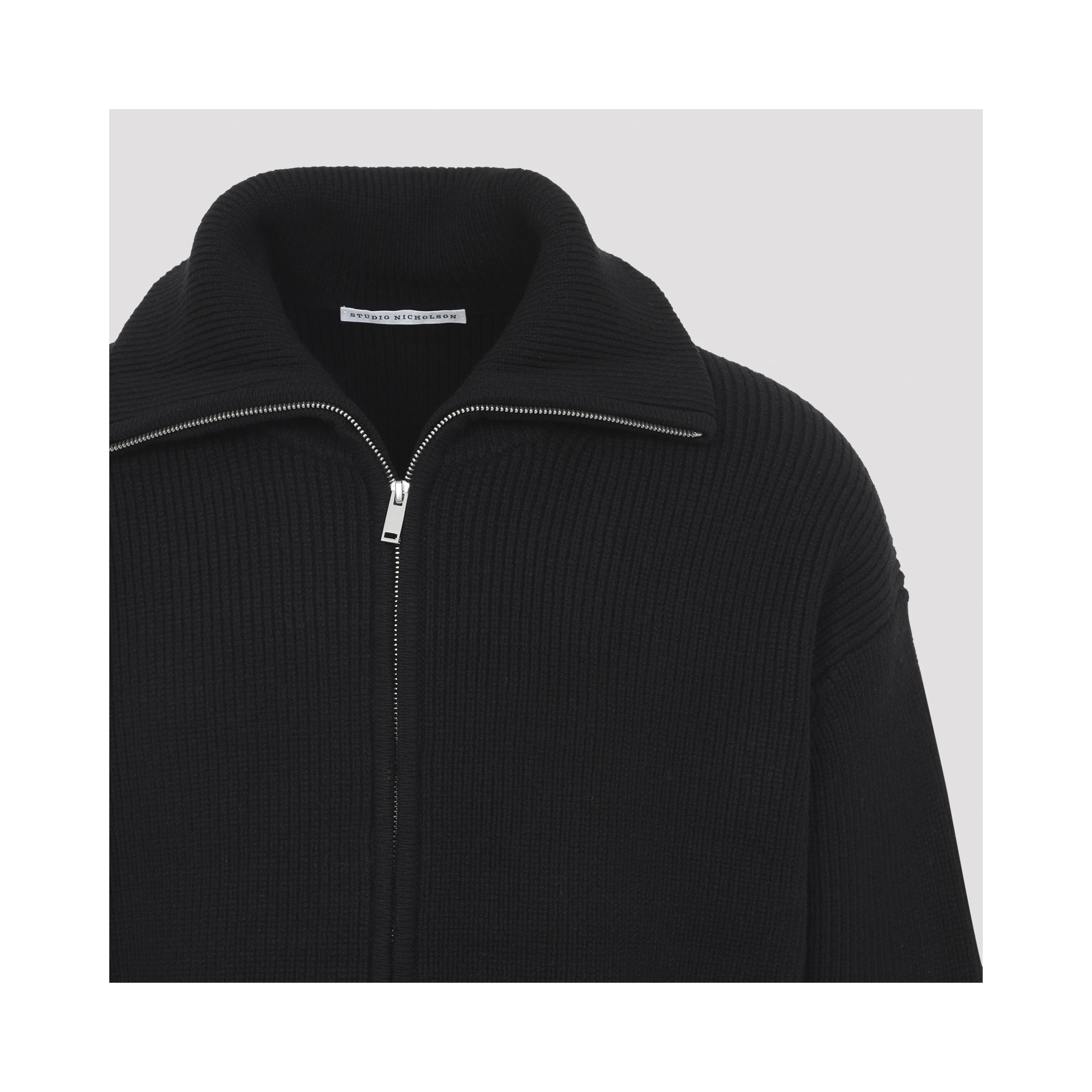 SANDOS RIB ZIP THOUGH JUMPER