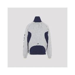 KNITTED ZIP UP CARDIGAN