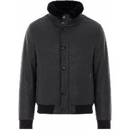 MOORER Jackets Black