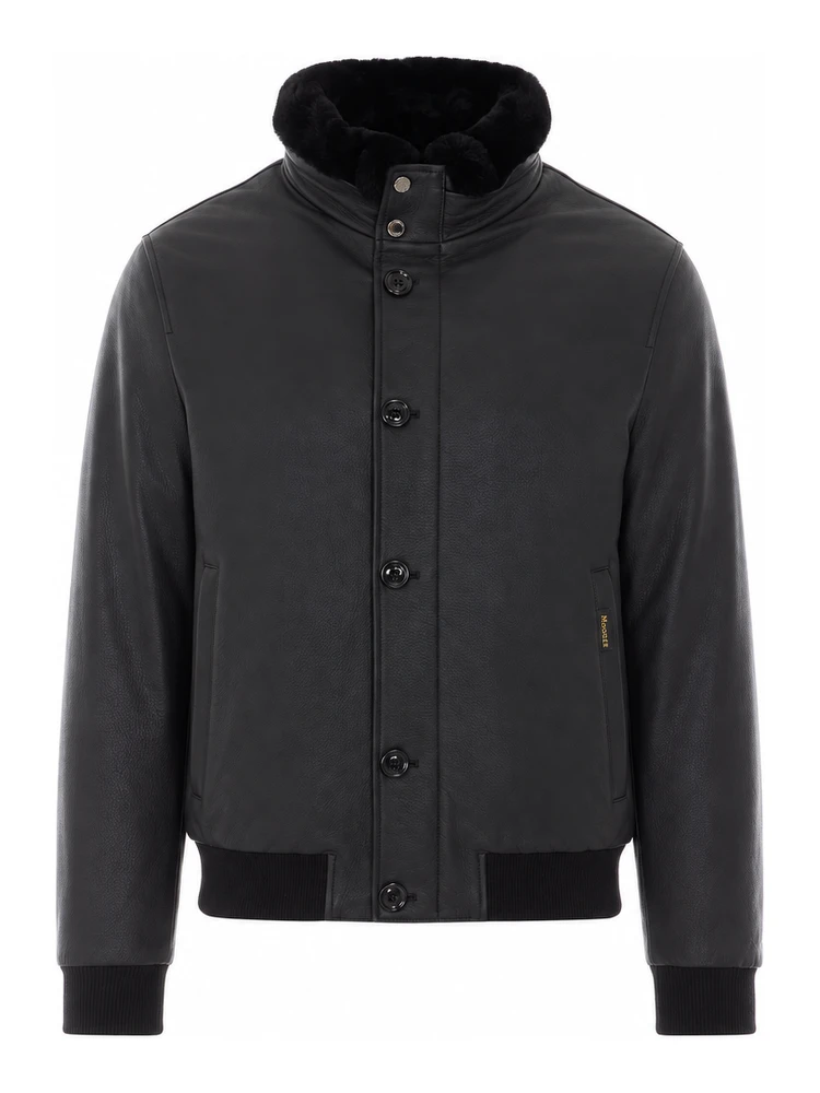 MOORER Jackets Black